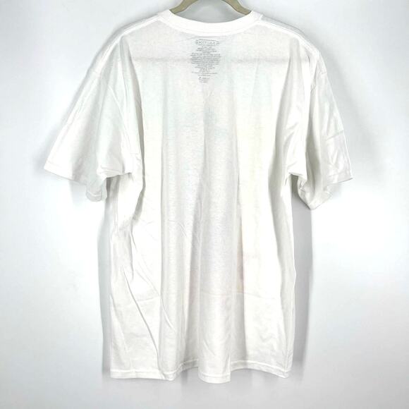 Aaliyah Princess Of R&B Portrait T-Shirt White Women's Size XL NWOT - Picture 2 of 5